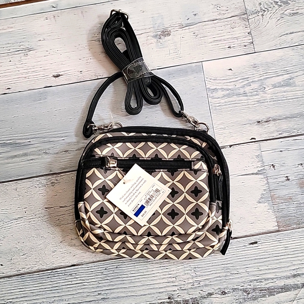 Leather crossbody bag NWT